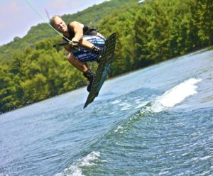 wakeboarding trick